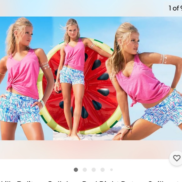 Lilly Pulitzer Callahan Sailboat Shorts 00 - Picture 5 of 10